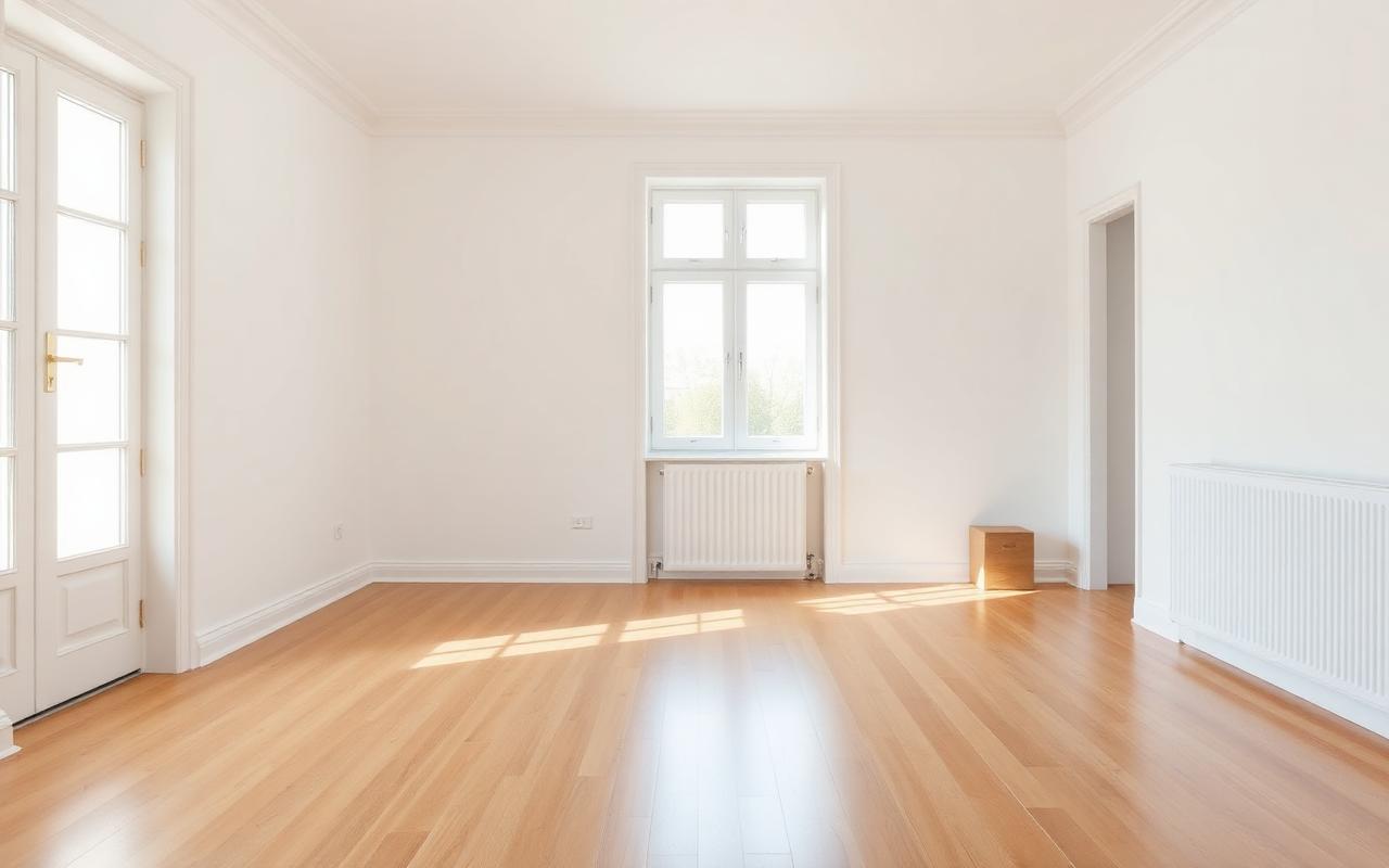 Bezemschoon opgeleverde woning door Clearmax in Vlaanderen